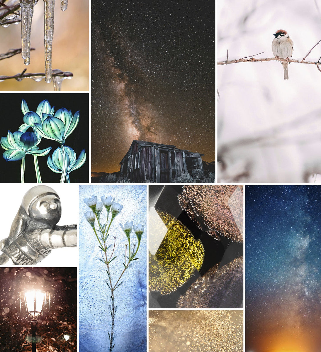 Trollbeads winter moodboard 2024